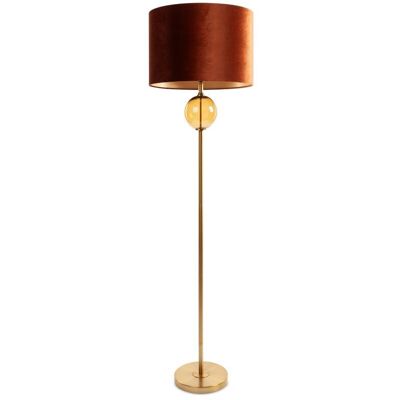 Eurofirany Lampa podłogowa Leona 46x31x165 ceglasta Eurofirany Lampa podłogowa Leona 46x31x165 ceglasta