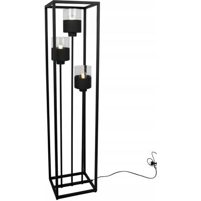 inna (Inny) Lampa podłogowa Light Home ROMA CAGE E27 60 W czarny, przezroczysty inna (Inny) Lampa podłogowa Light Home ROMA CAGE E27 60 W czarny, przezroczysty