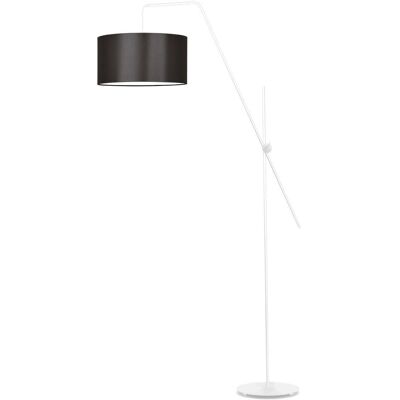 Lampa podłogowa LYSNE Bilbao, 60 W, E27, brązowa/biała, 176x90 cm Lampa podłogowa LYSNE Bilbao, 60 W, E27, brązowa/biała, 176x90 cm