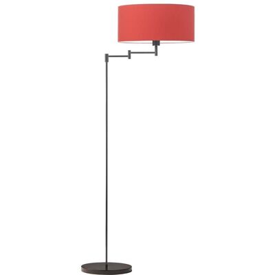 Lampa podłogowa LYSNE Cancun, 60 W, E27, czerwona/czarna, 155x63 cm Lampa podłogowa LYSNE Cancun, 60 W, E27, czerwona/czarna, 155x63 cm