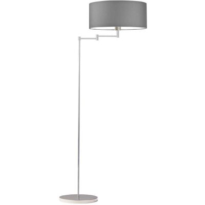 LYSNE - Cancun - szary stal - E27 - Lampa podłogowa LYSNE - Cancun - szary stal - E27 - Lampa podłogowa