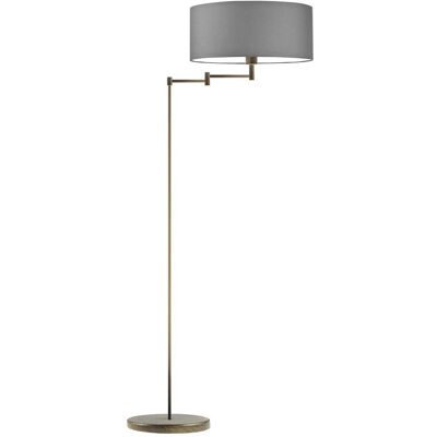 LYSNE - Cancun - Szary stalowy abażur - Lampa stojąca LYSNE - Cancun - Szary stalowy abażur - Lampa stojąca