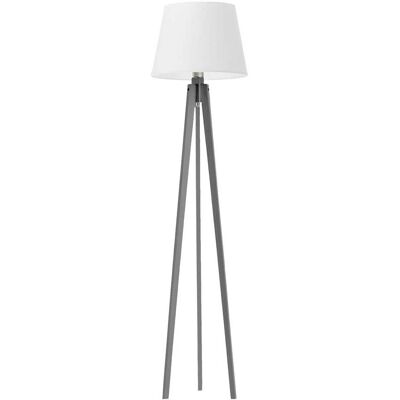 LYSNE - Curacao - Biało-Szary - Lampa podłogowa LYSNE - Curacao - Biało-Szary - Lampa podłogowa