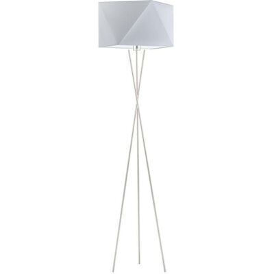 Lampa podłogowa LYSNE Dakar, 60 W, E27, jasnoszara/srebrna, 164x45 cm Lampa podłogowa LYSNE Dakar, 60 W, E27, jasnoszara/srebrna, 164x45 cm