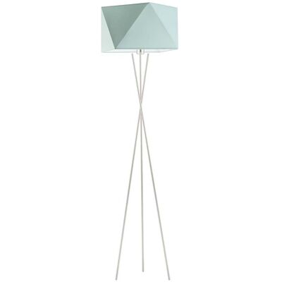 Lampa podłogowa LYSNE Dakar, 60 W, E27, miętowa/srebrna, 164x45 cm Lampa podłogowa LYSNE Dakar, 60 W, E27, miętowa/srebrna, 164x45 cm