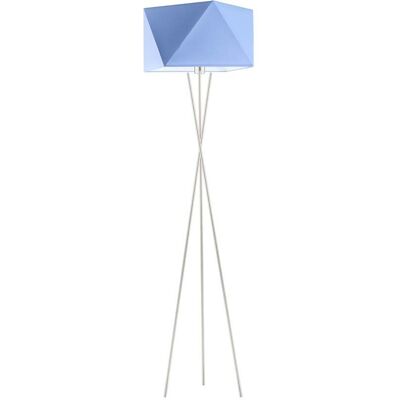 LYSNE - Dakar - Niebieski - Srebrny - Lampa stojąca LYSNE - Dakar - Niebieski - Srebrny - Lampa stojąca