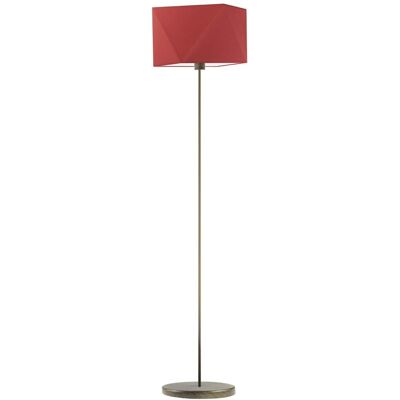 Lampa podłogowa LYSNE Fidżi, 60 W, E27, czerwona/złota, 160x45 cm Lampa podłogowa LYSNE Fidżi, 60 W, E27, czerwona/złota, 160x45 cm