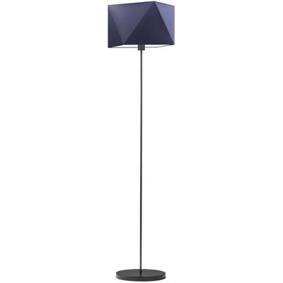 Lampa podłogowa LYSNE Fidżi, 60 W, E27, granatowa/czarna, 160x45 cm Lampa podłogowa LYSNE Fidżi, 60 W, E27, granatowa/czarna, 160x45 cm