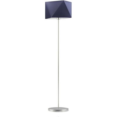 Lampa podłogowa LYSNE Fidżi, 60 W, E27, granatowa/stalowa, 160x45 cm Lampa podłogowa LYSNE Fidżi, 60 W, E27, granatowa/stalowa, 160x45 cm