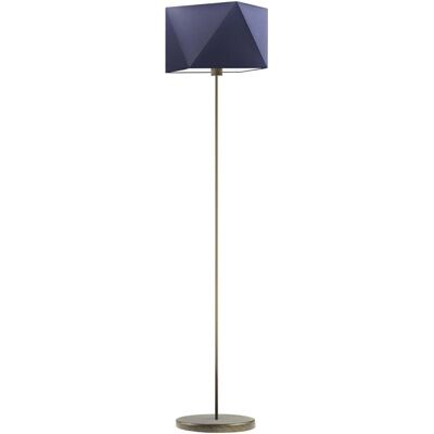Lampa podłogowa LYSNE Fidżi, 60 W, E27, granatowa/złota, 160x45 cm Lampa podłogowa LYSNE Fidżi, 60 W, E27, granatowa/złota, 160x45 cm