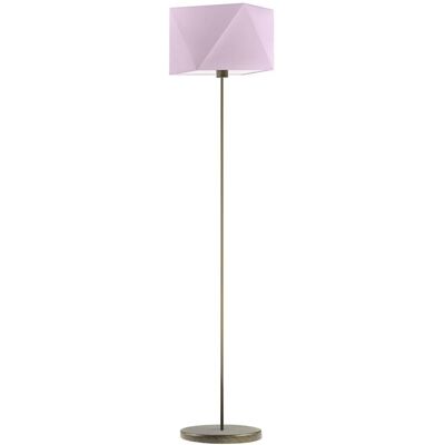Lampa podłogowa LYSNE Fidżi, 60 W, E27, jasnofioletowa/złota, 160x45 cm Lampa podłogowa LYSNE Fidżi, 60 W, E27, jasnofioletowa/złota, 160x45 cm