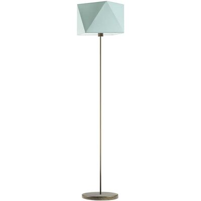 Lampa podłogowa LYSNE Fidżi, 60 W, E27, miętowa/złota, 160x45 cm Lampa podłogowa LYSNE Fidżi, 60 W, E27, miętowa/złota, 160x45 cm