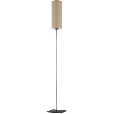 Lampa podłogowa LYSNE Florencja, 60 W, E27, beżowa/czarna, 165x20 cm Lampa podłogowa LYSNE Florencja, 60 W, E27, beżowa/czarna, 165x20 cm