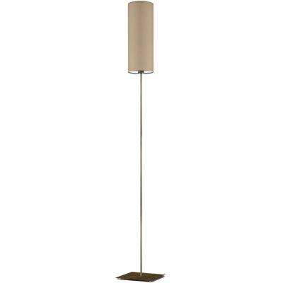 Lampa podłogowa LYSNE Florencja, 60 W, E27, beżowa/złota, 165x20 cm Lampa podłogowa LYSNE Florencja, 60 W, E27, beżowa/złota, 165x20 cm