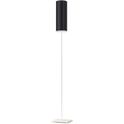 Lampa podłogowa LYSNE Florencja, 60 W, E27, czarna/biała, 165x20 cm Lampa podłogowa LYSNE Florencja, 60 W, E27, czarna/biała, 165x20 cm