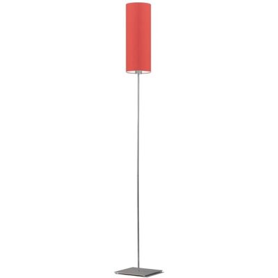 Lampa podłogowa LYSNE Florencja, 60 W, E27, czerwona/stalowa, 165x20 cm Lampa podłogowa LYSNE Florencja, 60 W, E27, czerwona/stalowa, 165x20 cm
