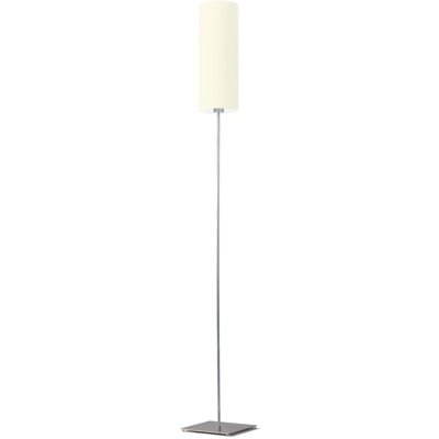 Lampa podłogowa LYSNE Florencja, 60 W, E27, ecru/chrom, 165x20 cm Lampa podłogowa LYSNE Florencja, 60 W, E27, ecru/chrom, 165x20 cm