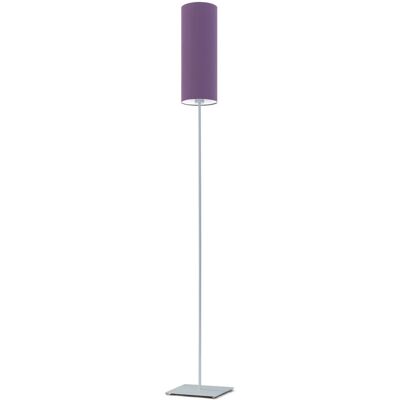 Lampa podłogowa LYSNE Florencja, 60 W, E27, fioletowa/srebrna, 165x20 cm Lampa podłogowa LYSNE Florencja, 60 W, E27, fioletowa/srebrna, 165x20 cm