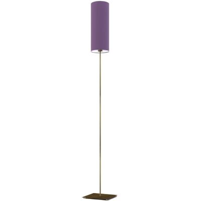 Lampa podłogowa LYSNE Florencja, 60 W, E27, fioletowa/złota, 165x20 cm Lampa podłogowa LYSNE Florencja, 60 W, E27, fioletowa/złota, 165x20 cm