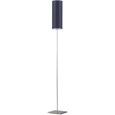 Lampa podłogowa LYSNE Florencja, 60 W, E27, granatowa/chrom, 165x20 cm Lampa podłogowa LYSNE Florencja, 60 W, E27, granatowa/chrom, 165x20 cm