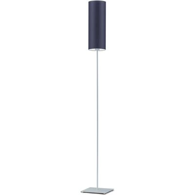Lampa podłogowa LYSNE Florencja, 60 W, E27, granatowa/srebrna, 165x20 cm Lampa podłogowa LYSNE Florencja, 60 W, E27, granatowa/srebrna, 165x20 cm
