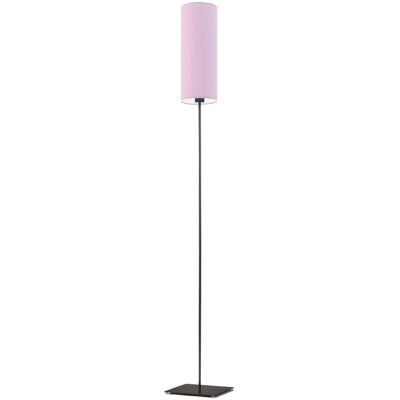 Lampa podłogowa LYSNE Florencja, 60 W, E27, jasnofioletowa/czarna, 165x20 cm Lampa podłogowa LYSNE Florencja, 60 W, E27, jasnofioletowa/czarna, 165x20 cm