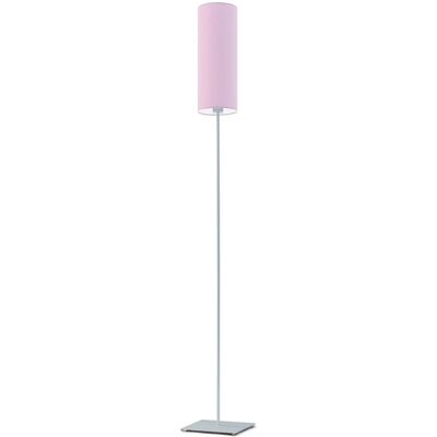Lampa podłogowa LYSNE Florencja, 60 W, E27, jasnofioletowa/srebrna, 165x20 cm Lampa podłogowa LYSNE Florencja, 60 W, E27, jasnofioletowa/srebrna, 165x20 cm