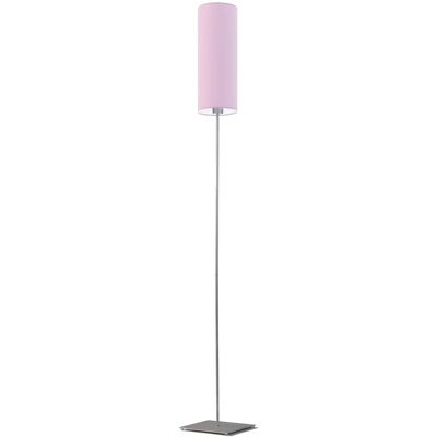 Lampa podłogowa LYSNE Florencja, 60 W, E27, jasnofioletowa/stalowa, 165x20 cm Lampa podłogowa LYSNE Florencja, 60 W, E27, jasnofioletowa/stalowa, 165x20 cm