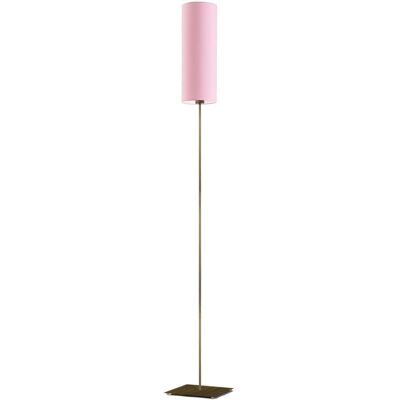 Lampa podłogowa LYSNE Florencja, 60 W, E27, jasnoróżowa/złota, 165x20 cm Lampa podłogowa LYSNE Florencja, 60 W, E27, jasnoróżowa/złota, 165x20 cm