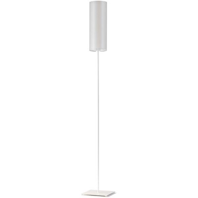 Lampa podłogowa LYSNE Florencja, 60 W, E27, jasnoszara/biała, 165x20 cm Lampa podłogowa LYSNE Florencja, 60 W, E27, jasnoszara/biała, 165x20 cm