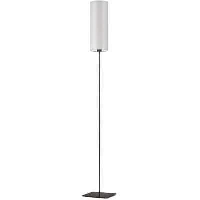 Lampa podłogowa LYSNE Florencja, 60 W, E27, jasnoszara/czarna, 165x20 cm Lampa podłogowa LYSNE Florencja, 60 W, E27, jasnoszara/czarna, 165x20 cm