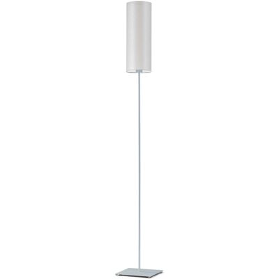 Lampa podłogowa LYSNE Florencja, 60 W, E27, jasnoszara/srebrna, 165x20 cm Lampa podłogowa LYSNE Florencja, 60 W, E27, jasnoszara/srebrna, 165x20 cm