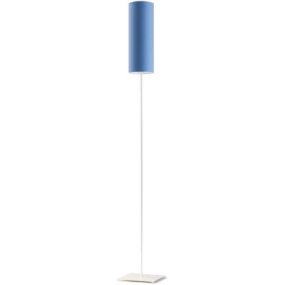 Lampa podłogowa LYSNE Florencja, 60 W, E27, niebieska/biała, 165x20 cm Lampa podłogowa LYSNE Florencja, 60 W, E27, niebieska/biała, 165x20 cm