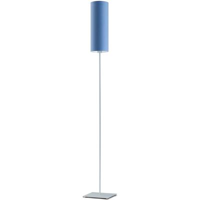 Lampa podłogowa LYSNE Florencja, 60 W, E27, niebieska/srebrna, 165x20 cm Lampa podłogowa LYSNE Florencja, 60 W, E27, niebieska/srebrna, 165x20 cm