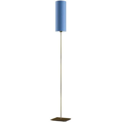 Lampa podłogowa LYSNE Florencja, 60 W, E27, niebieska/złota, 165x20 cm Lampa podłogowa LYSNE Florencja, 60 W, E27, niebieska/złota, 165x20 cm