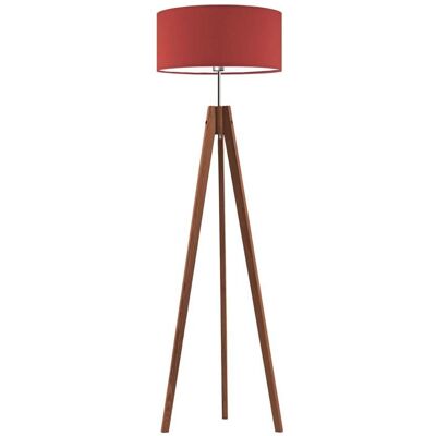 Lampa podłogowa LYSNE Haiti, czerwony, 60 W Lampa podłogowa LYSNE Haiti, czerwony, 60 W