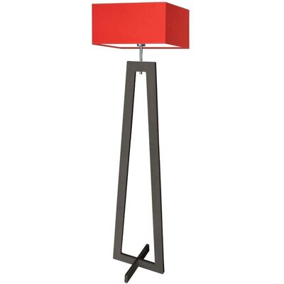 Lampa podłogowa LYSNE Jawa, czerwony, 60 W Lampa podłogowa LYSNE Jawa, czerwony, 60 W