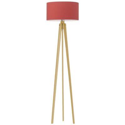 LYSNE Miami - czerwony dąb - 148 cm - E27 - Lampa podłogowa LYSNE Miami - czerwony dąb - 148 cm - E27 - Lampa podłogowa