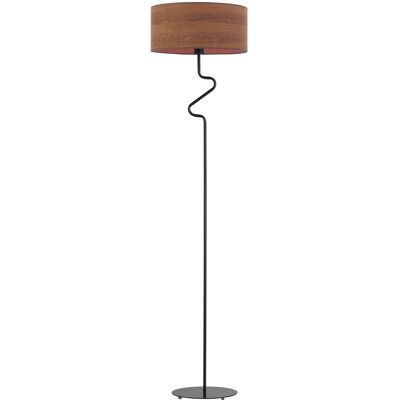 Lampa podłogowa LYSNE Moroni Eco, kasztanowy Lampa podłogowa LYSNE Moroni Eco, kasztanowy