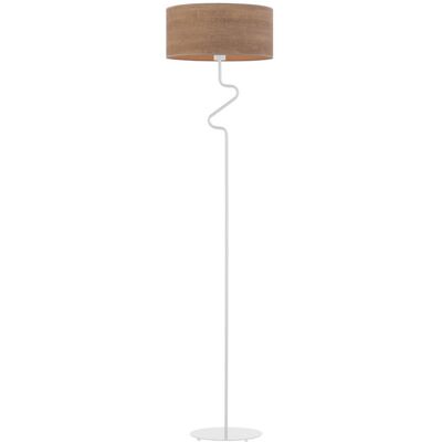 Lampa podłogowa LYSNE Moroni Eco, orzechowy Lampa podłogowa LYSNE Moroni Eco, orzechowy