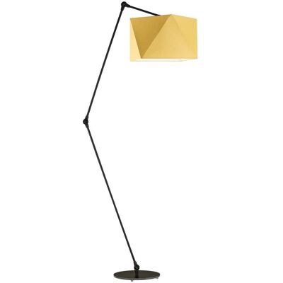 Lysne Osaka - musztardowy i czarny - 177 cm - E27 - Lampa stojąca Lysne Osaka - musztardowy i czarny - 177 cm - E27 - Lampa stojąca