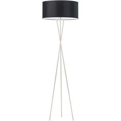 Lampa podłogowa LYSNE Paryż, 60 W, E27, czarna/srebrna, 160x40 cm Lampa podłogowa LYSNE Paryż, 60 W, E27, czarna/srebrna, 160x40 cm