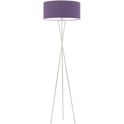 LYSNE - Paryż - Purpurowy/Srebrny - 160x40 cm - Lampa stojąca LYSNE - Paryż - Purpurowy/Srebrny - 160x40 cm - Lampa stojąca