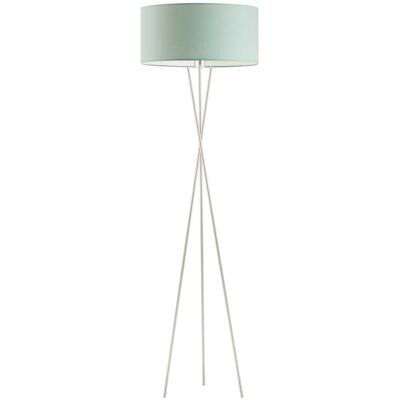 Lampa podłogowa LYSNE Paryż, 60 W, E27, miętowa/srebrna, 160x40 cm Lampa podłogowa LYSNE Paryż, 60 W, E27, miętowa/srebrna, 160x40 cm