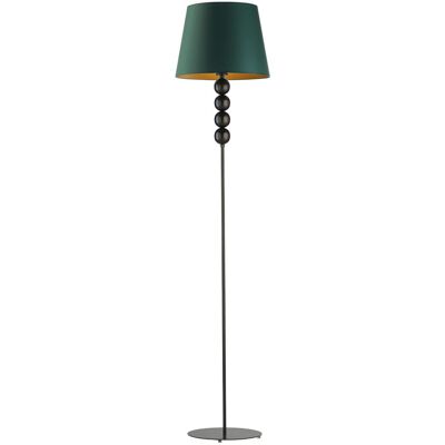 Lampa podłogowa LYSNE Seul Gold, zieleń butelkowa ze złotym wnętrzem Lampa podłogowa LYSNE Seul Gold, zieleń butelkowa ze złotym wnętrzem