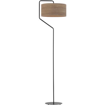 Lampa podłogowa LYSNE Tesallia Eco, orzechowy Lampa podłogowa LYSNE Tesallia Eco, orzechowy