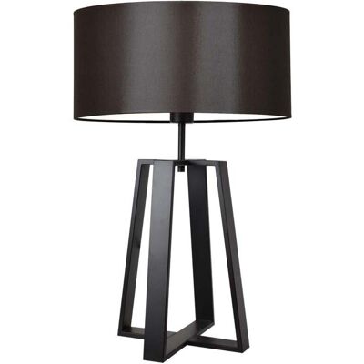 Lampa podłogowa LYSNE Thor, 60 W, E27, brązowa/czarna, 61x40 cm Lampa podłogowa LYSNE Thor, 60 W, E27, brązowa/czarna, 61x40 cm