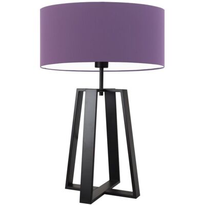 Lampa podłogowa LYSNE Thor, 60 W, E27, fioletowa/czarna, 61x40 cm Lampa podłogowa LYSNE Thor, 60 W, E27, fioletowa/czarna, 61x40 cm