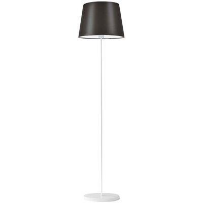Lampa podłogowa LYSNE Vasto, 60 W, E27, brązowa/biała, 162,5x37 cm Lampa podłogowa LYSNE Vasto, 60 W, E27, brązowa/biała, 162,5x37 cm