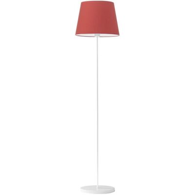Lampa podłogowa LYSNE Vasto, 60 W, E27, czerwona/biała, 162,5x37 cm Lampa podłogowa LYSNE Vasto, 60 W, E27, czerwona/biała, 162,5x37 cm